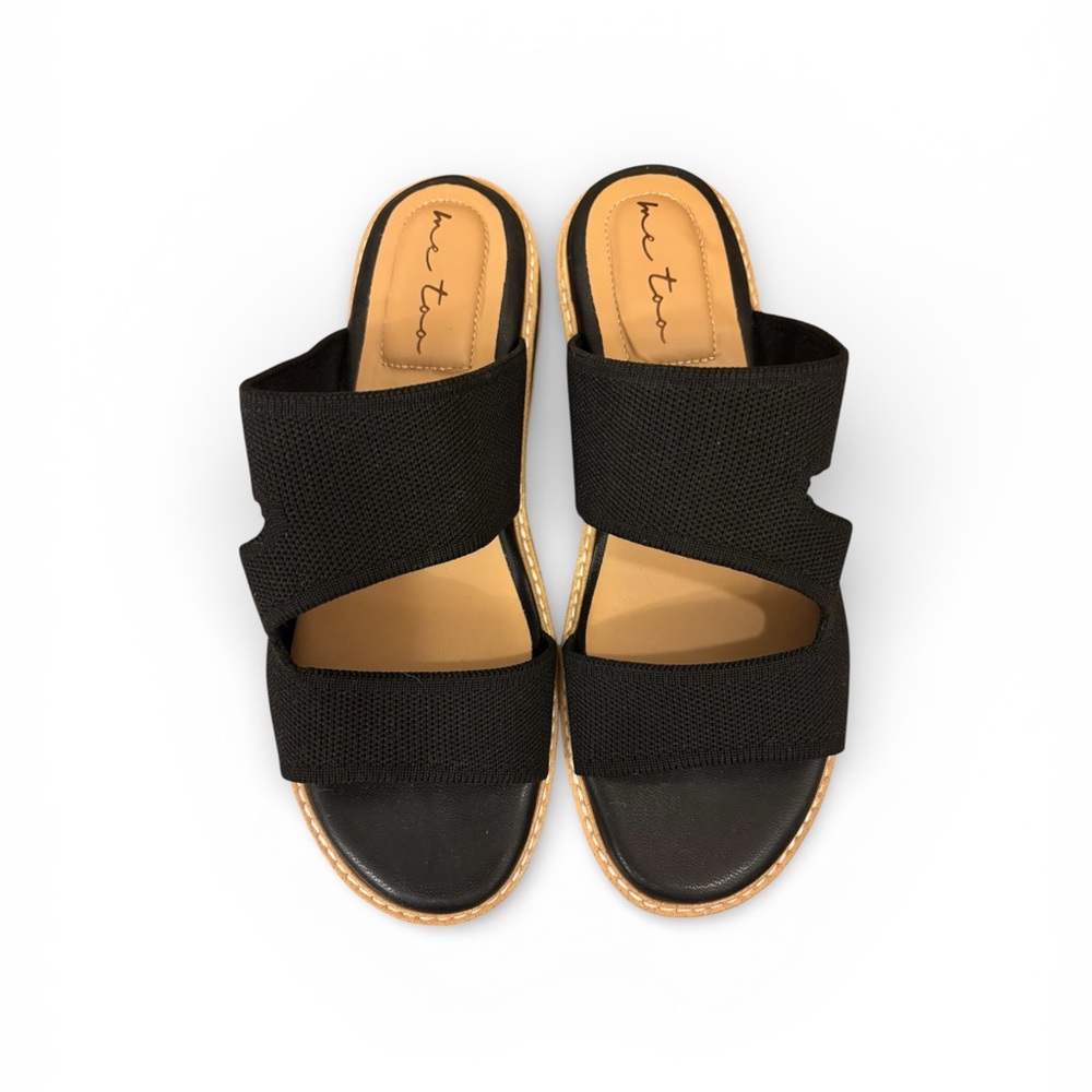 Me Too Black Women's Sandals